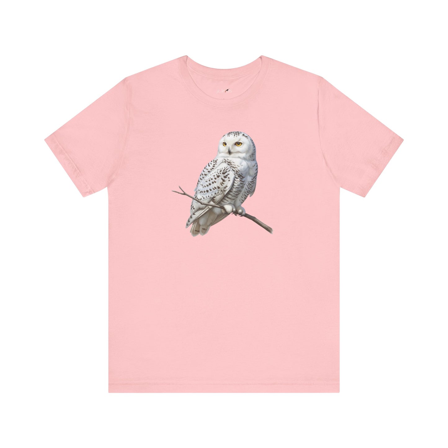 Snowy Owl T-Shirt | Unisex Bird Lover Tee | Wildlife Birder Gift