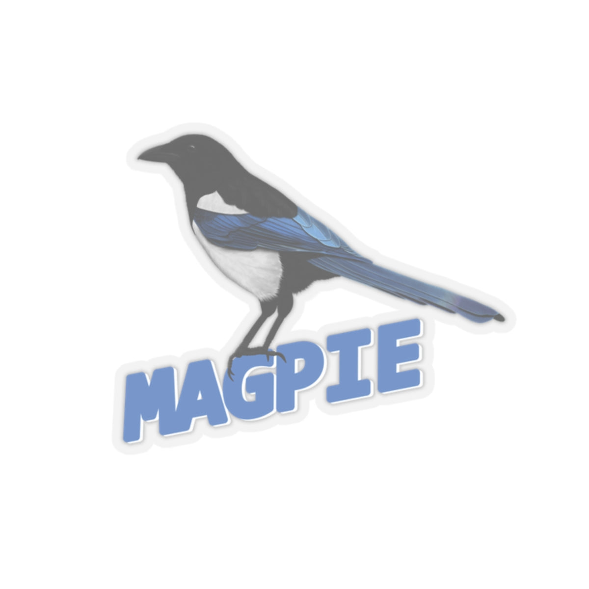 Magpie Sticker Bird Lover & Bird Watcher