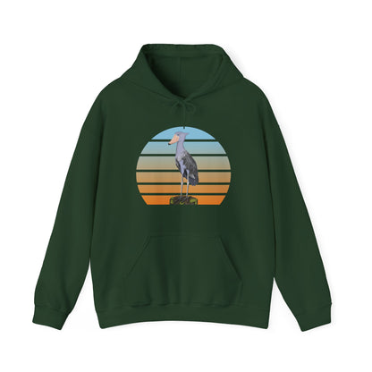 Shoebill Bird Hoodie