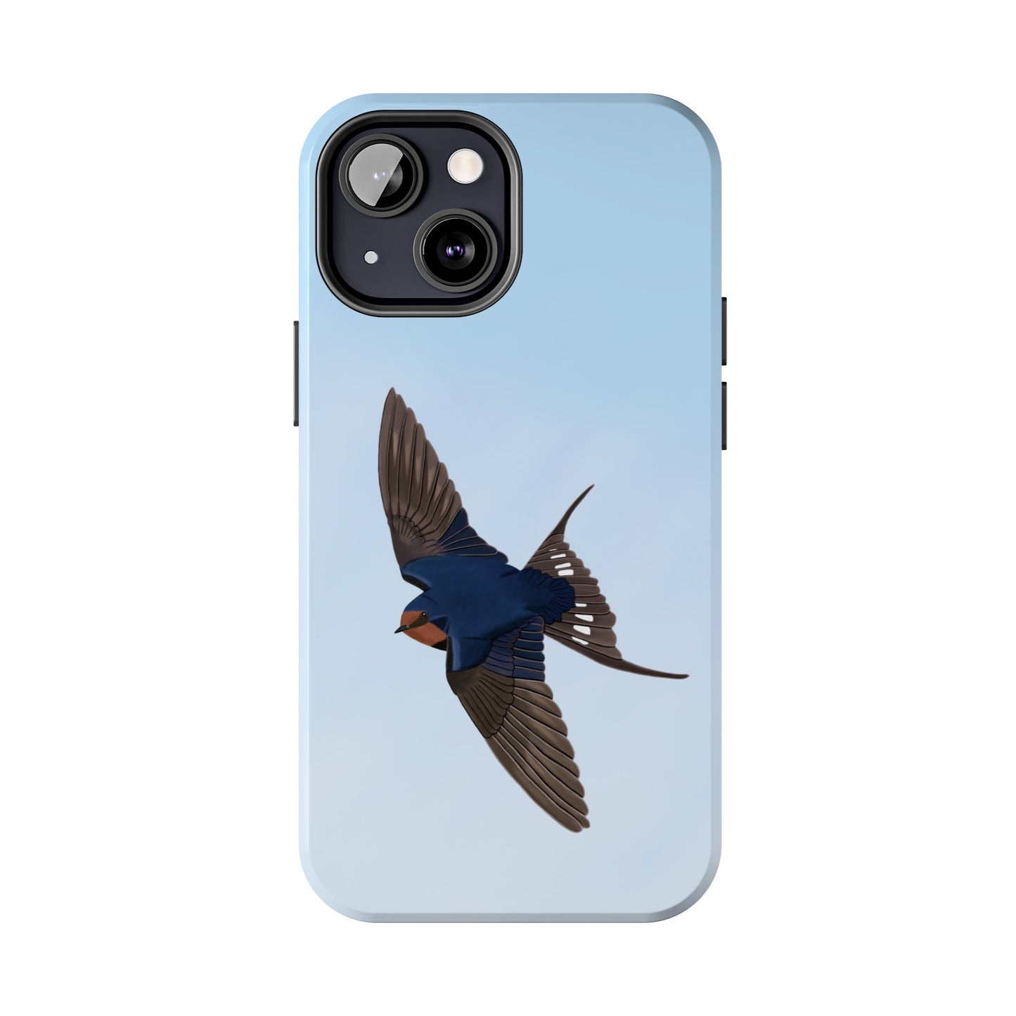 Barn Swallow Bird Art Tough Phone Case