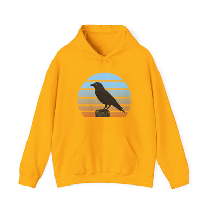 Western Jackdaw Bird Hoodie