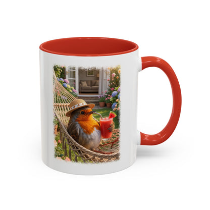 Robin Rosi Hammock and Smoothie Mug for Bird Lovers