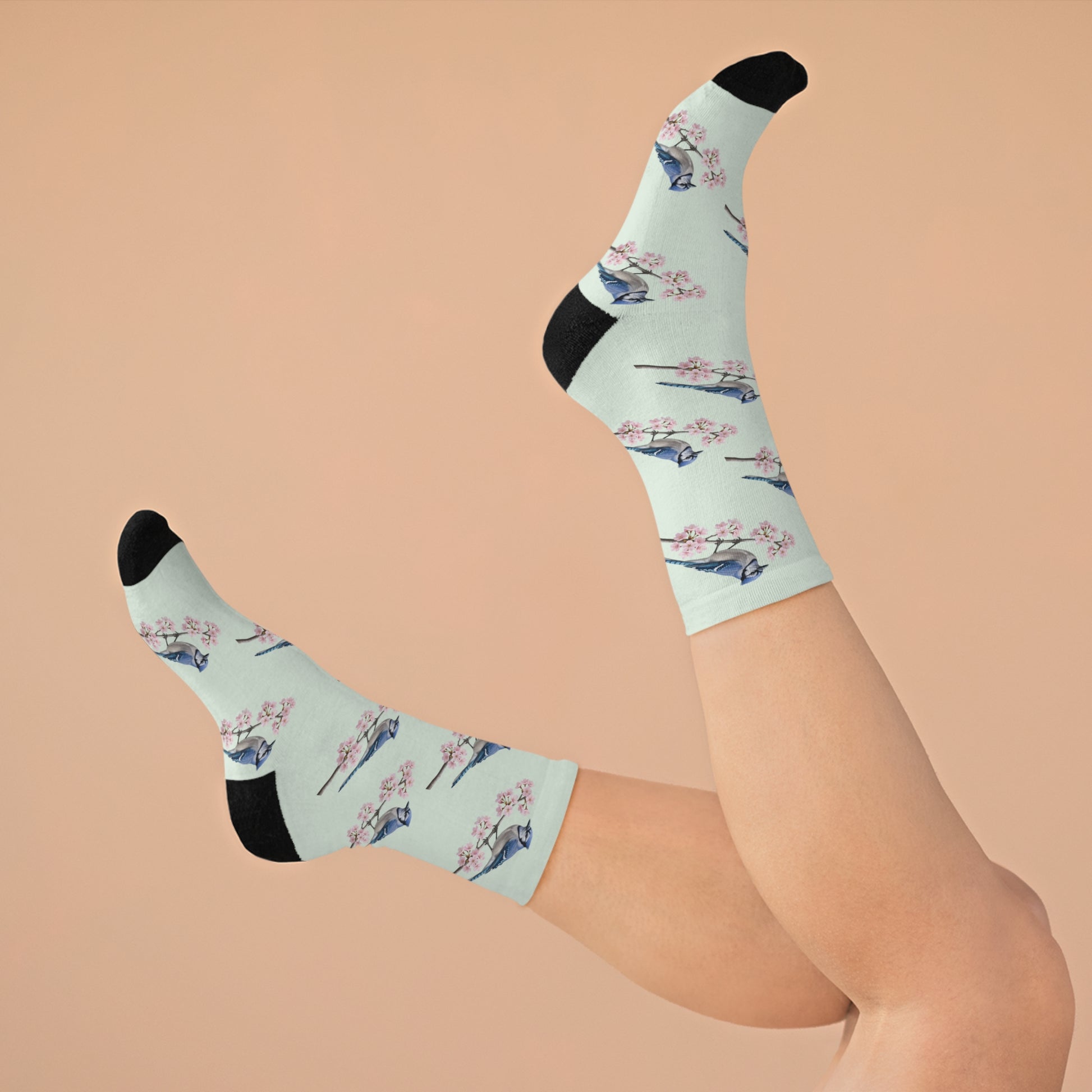 Blue Jay Socks – Accessories, All Over Print