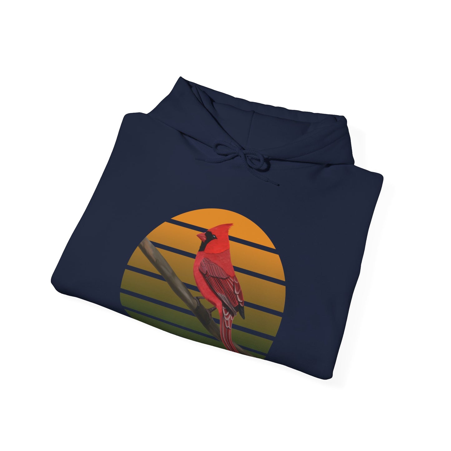 Cardinal Bird Hoodie