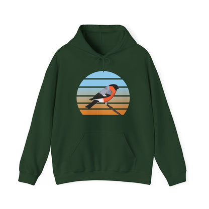 Bullfinch Bird Hoodie