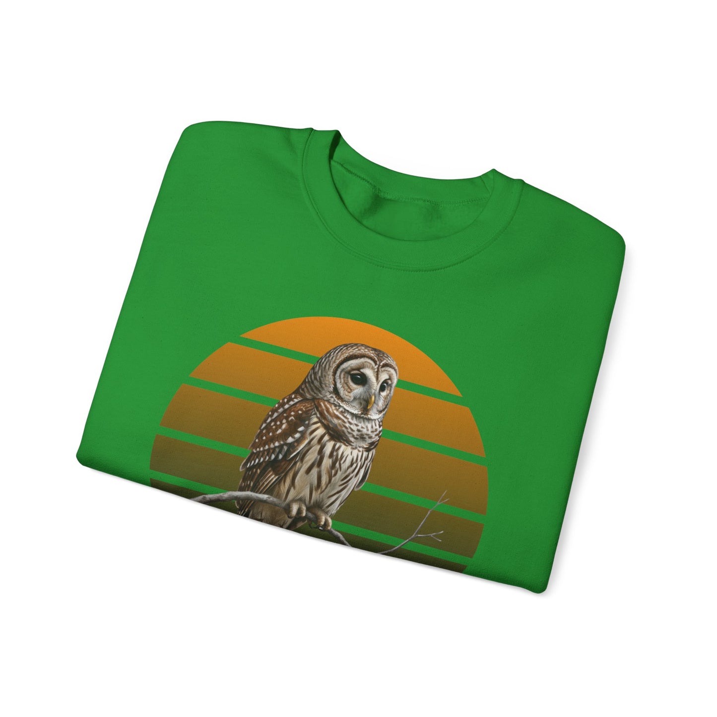 Barred Owl Sweatshirt | Unisex Bird Lover Pullover | Wildlife Birder Gift | Bird Crewneck