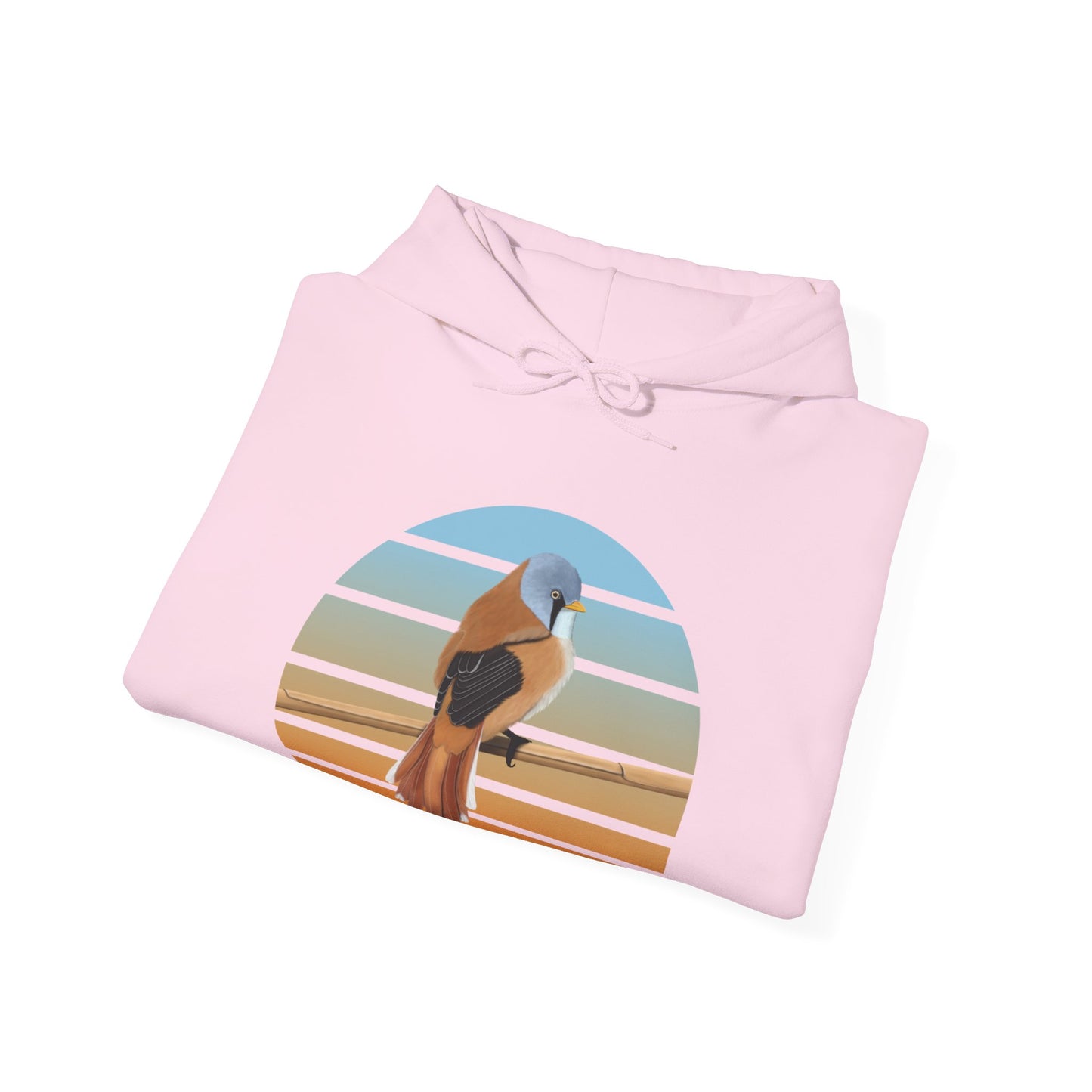 Bearded Reedling Bird Hoodie