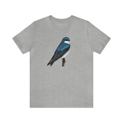 Tree Swallow Bird Tee - jz.birds