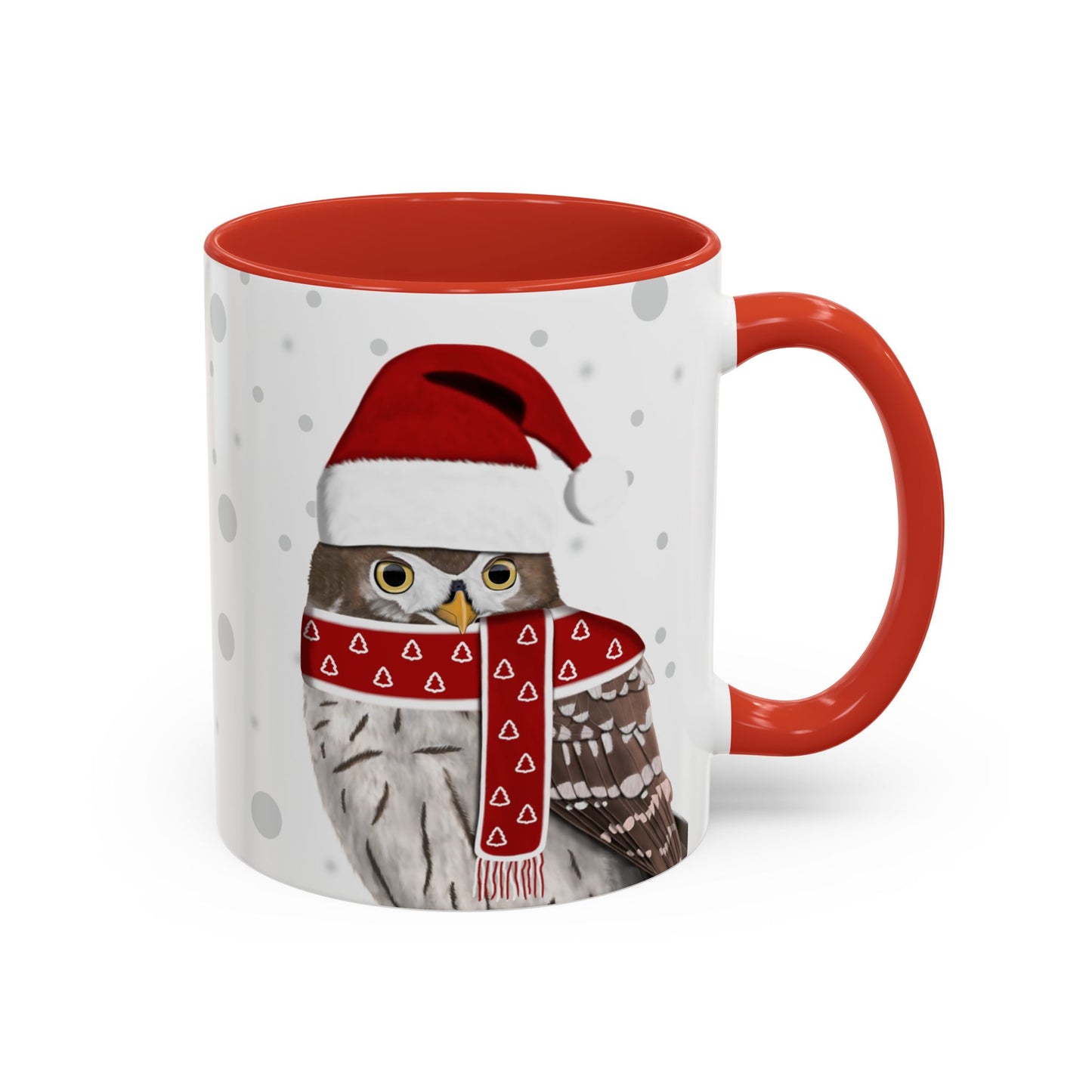 Owl Christmas Bird Coffee Mug