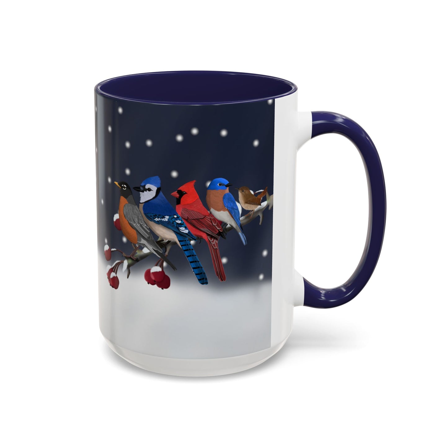 Backyard Birds Coffee Mug | Ceramic Christmas Gift for Bird Lovers