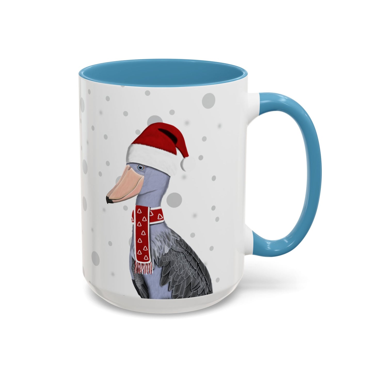 Shoebill Christmas Bird Coffee Mug