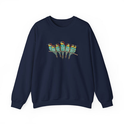 Bee-Eater Sweatshirt | Bird Watcher Crewneck | Unisex Songbird Gift for Bird Lovers