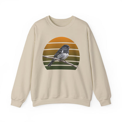Dark-Eyed Junco Sweatshirt | Cozy Winter Birder Pullover | Snow Bird Crewneck Gift