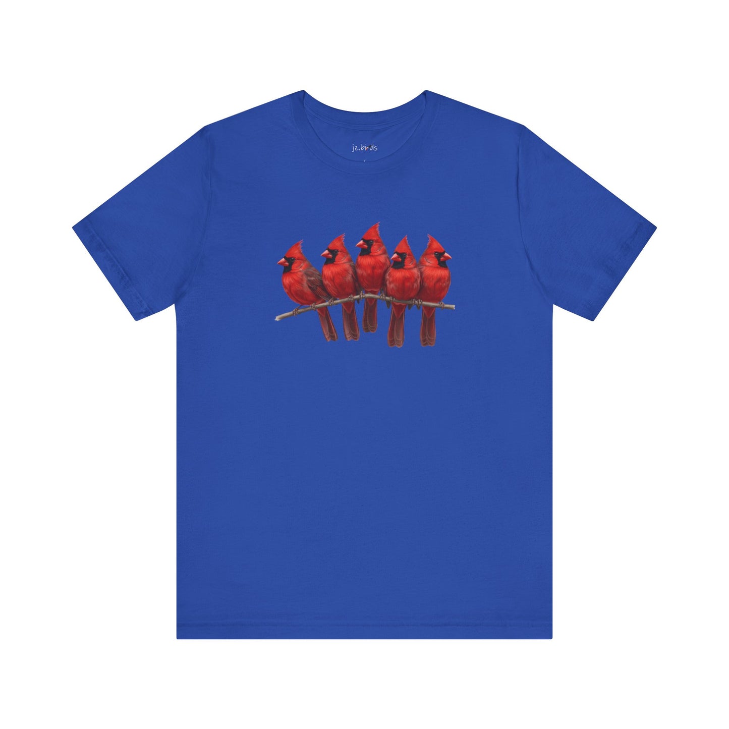 Cardinals T-Shirt | Unisex Retail Fit Bird Lover Tee | Wildlife Birder Gift
