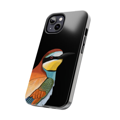 Bee Eater Bird Art Tough Phone Case Black