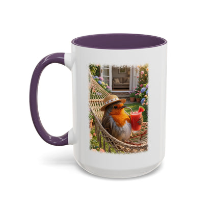 Robin Rosi Hammock and Smoothie Mug for Bird Lovers