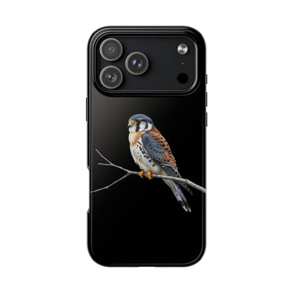 American Kestrel iPhone Case – Premium Tough Phone Cover Black
