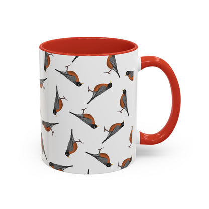 American Robin and Tern Mug on 11oz background