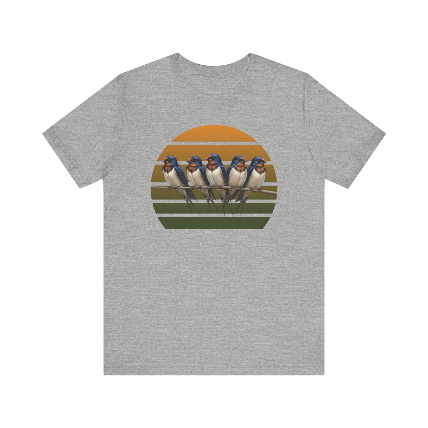 Barn Swallow Premium T-Shirt | Unique Birdwatcher & Birder Gift by jz.birds