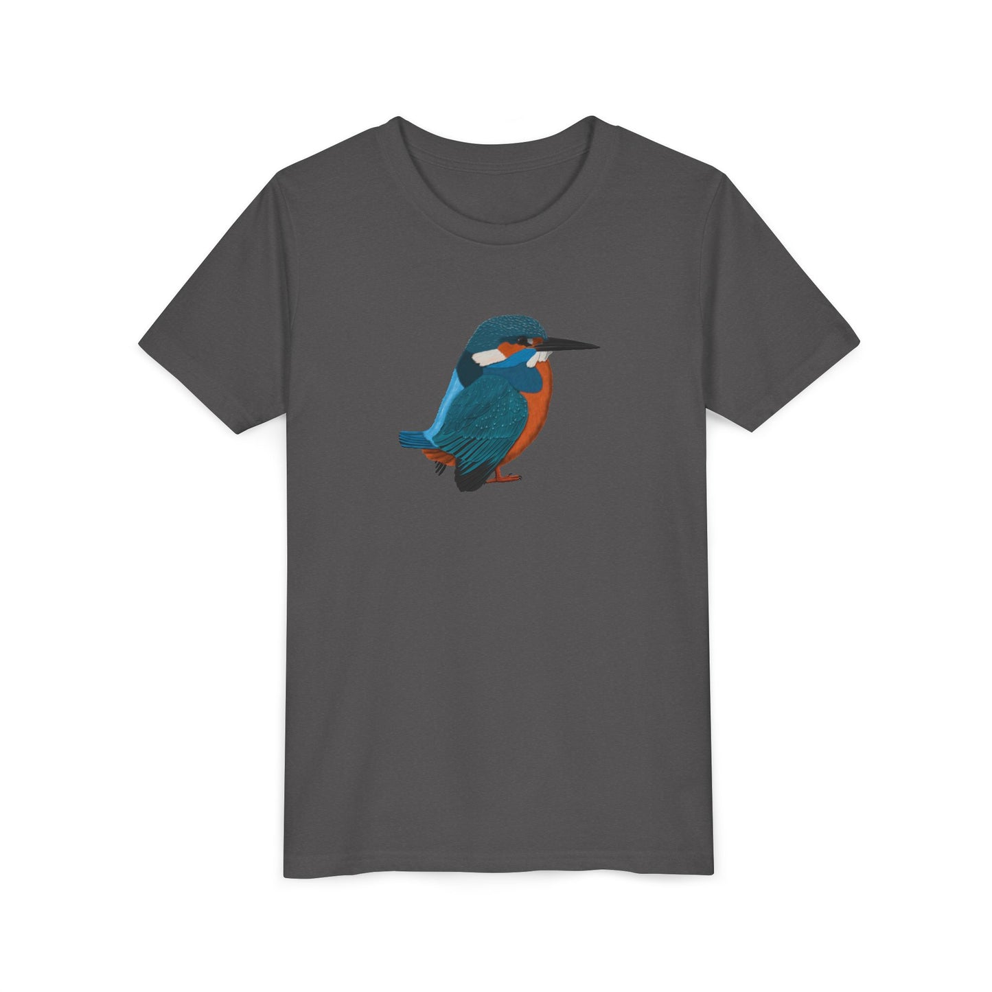 Kingfisher Birding & Birdwatching Bird Youth T-Shirt