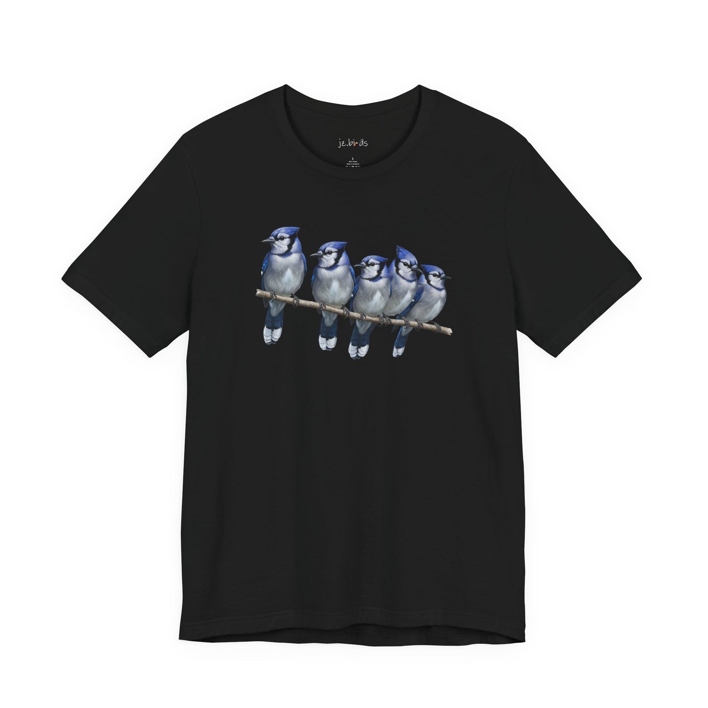 Blue Jays T-Shirt | Unisex Retail Fit Bird Lover Tee | Wildlife Birder Gift