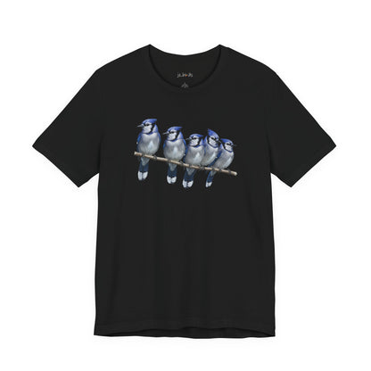 Blue Jays T-Shirt | Unisex Retail Fit Bird Lover Tee | Wildlife Birder Gift
