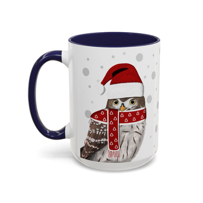 Owl Christmas Bird Coffee Mug