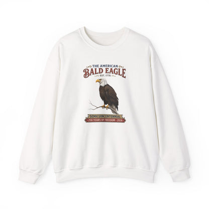 Vintage American Bald Eagle Sweatshirt | US 250th Anniversary Semiquincentennial Crewneck