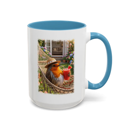 Robin Rosi Hammock and Smoothie Mug for Bird Lovers