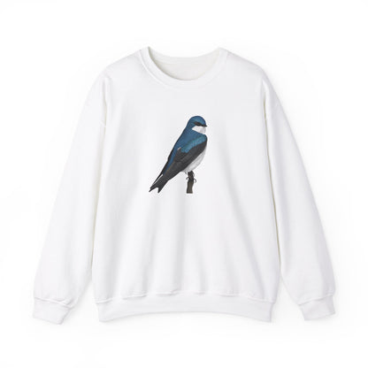 Tree Swallow Bird Watcher Biologist Crewneck Sweatshirt