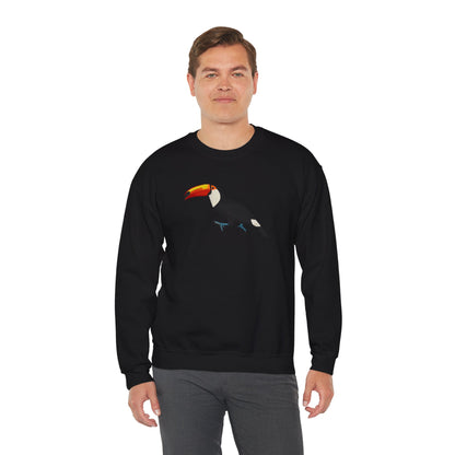 Toucan Bird Watcher Biologist Crewneck Sweatshirt