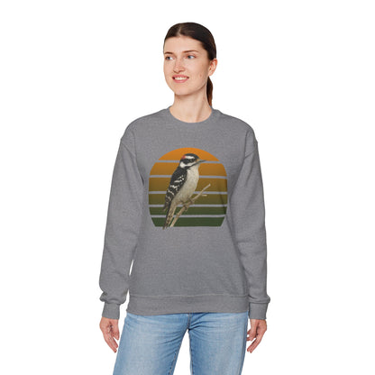 Downy Woodpecker Bird Lover & Bird Watching Bird Sweatshirt