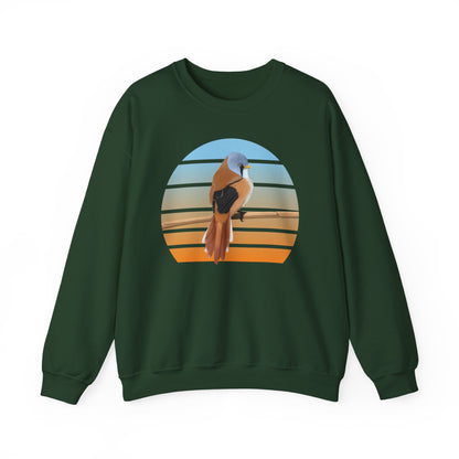 Bearded Reedling Birdlover Ornithologist Bird Sweatshirt