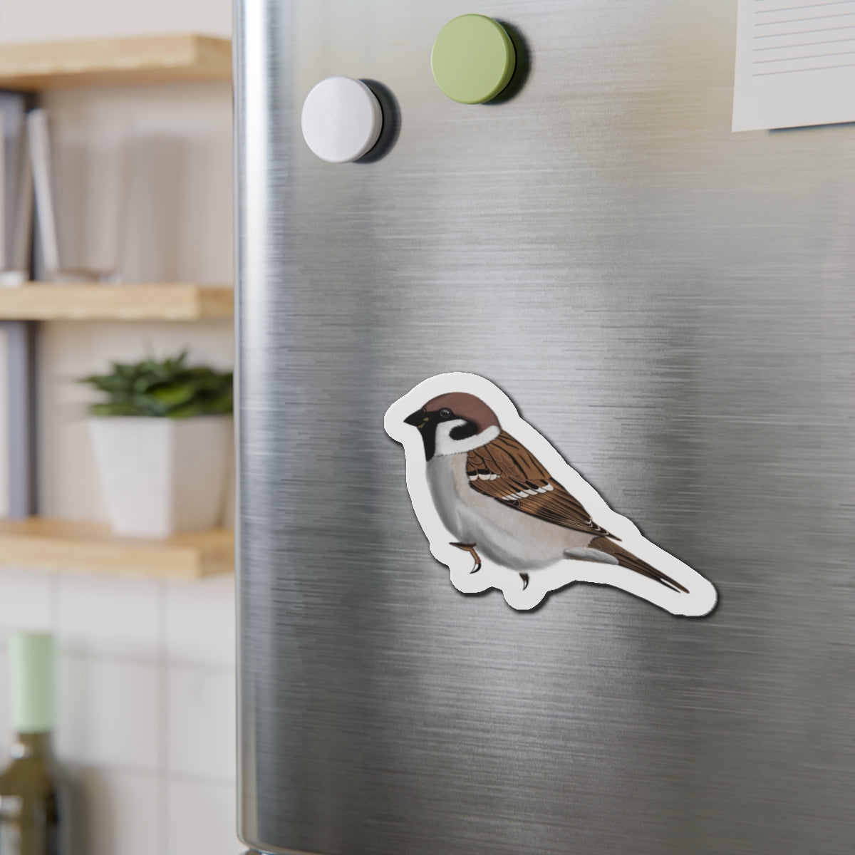 Tree Sparrow Bird Magnet