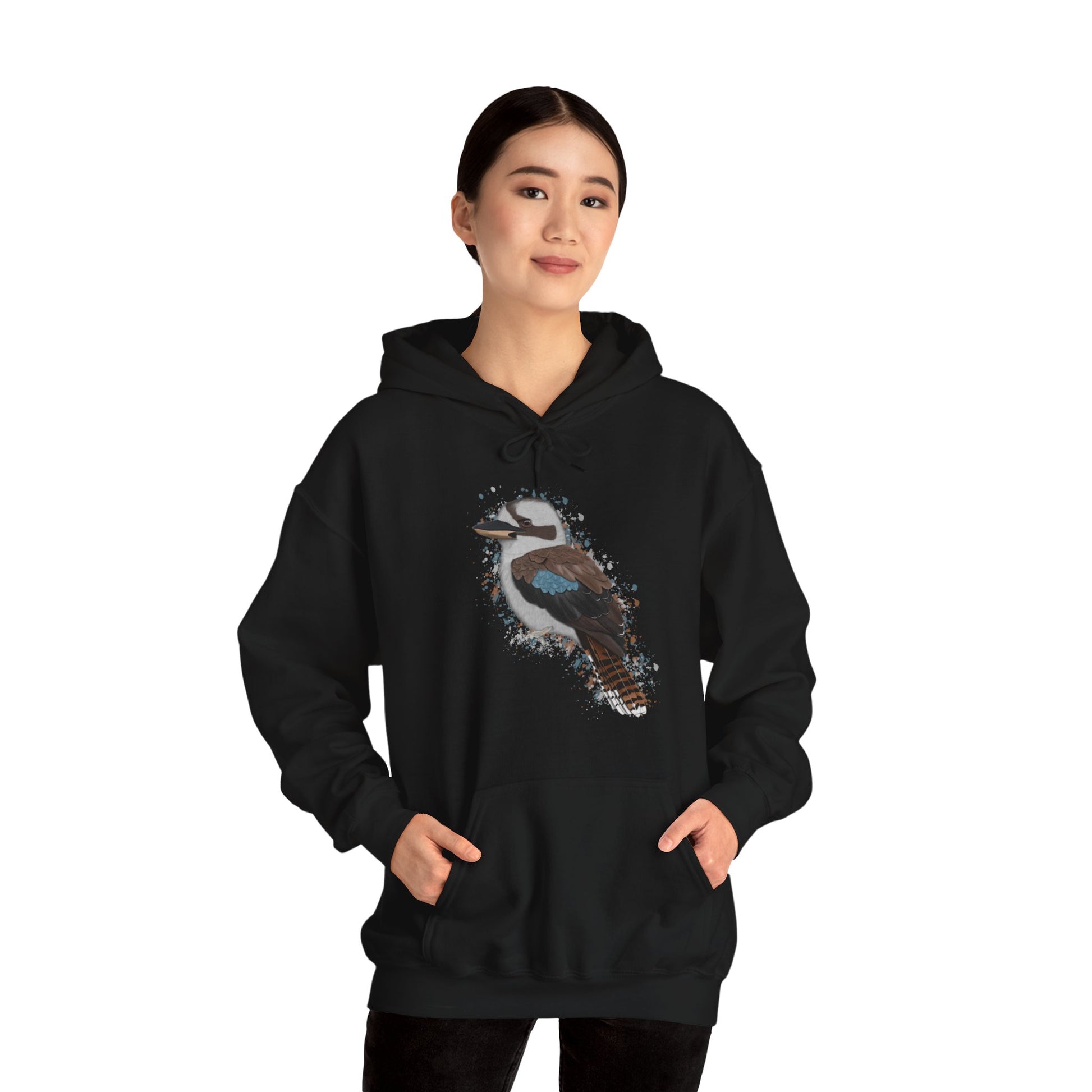 Kookaburra Bird Unisex Hoodie - jz.birds