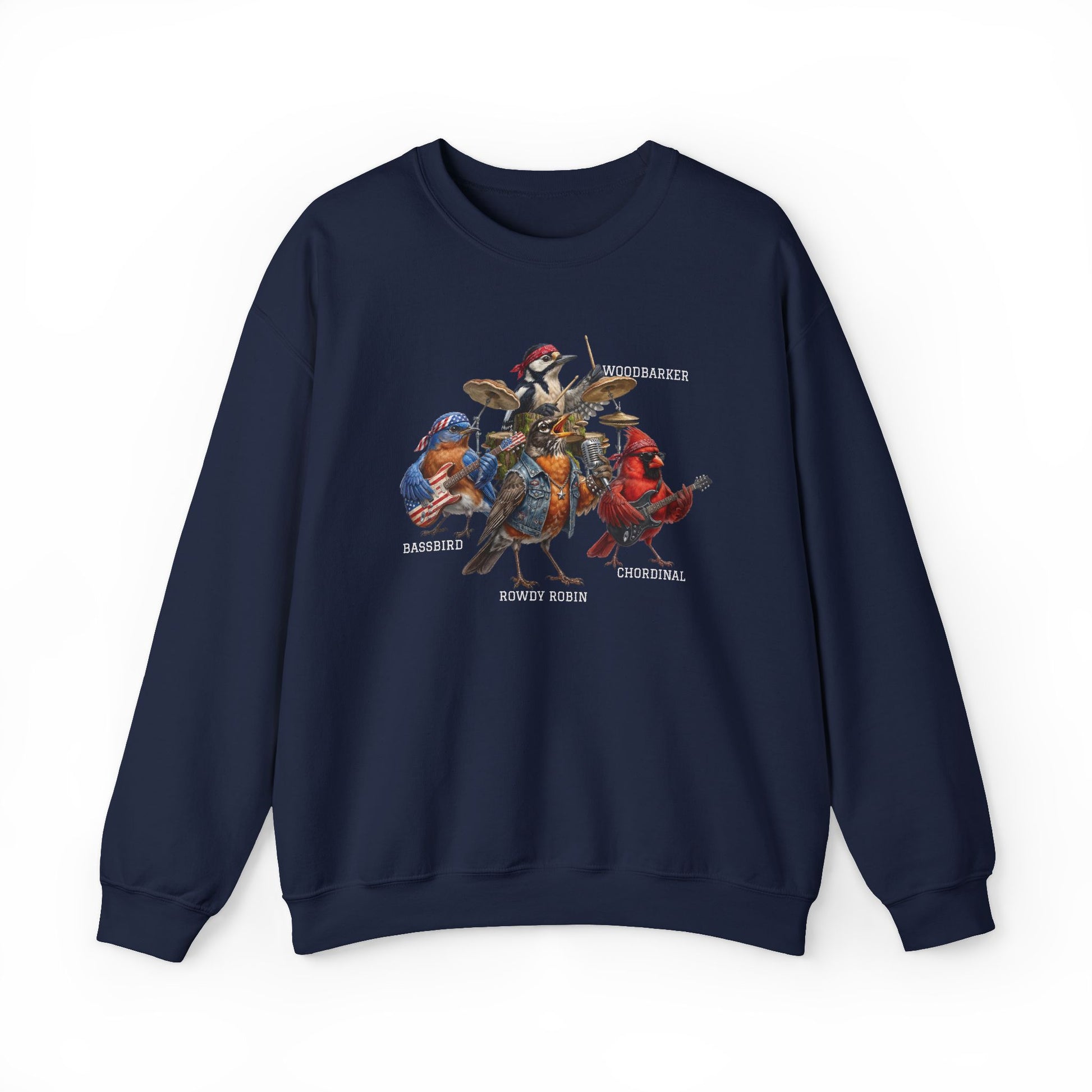 The Backyard Birds Great Migration Tour Sweatshirt – Double Sided with Dates on Back – Funny Rock Band Merch Gift – Animal Lover and Avian Enthusiast style