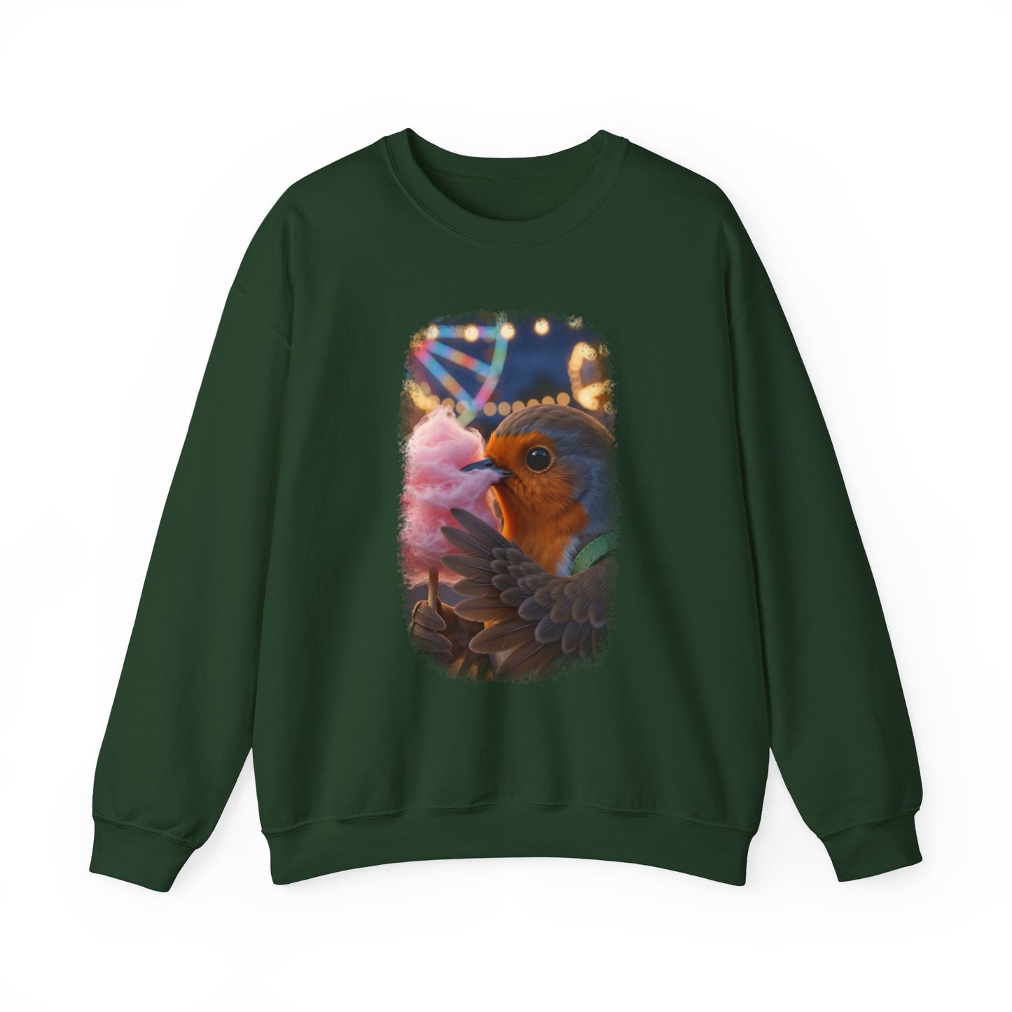 Robin Rosi Pink Cotton Candy Premium Sweatshirt for Bird Lovers