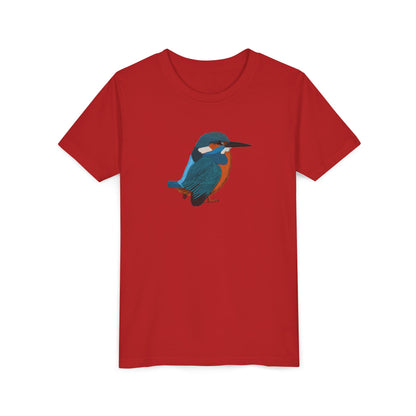 Kingfisher Birding & Birdwatching Bird Youth T-Shirt