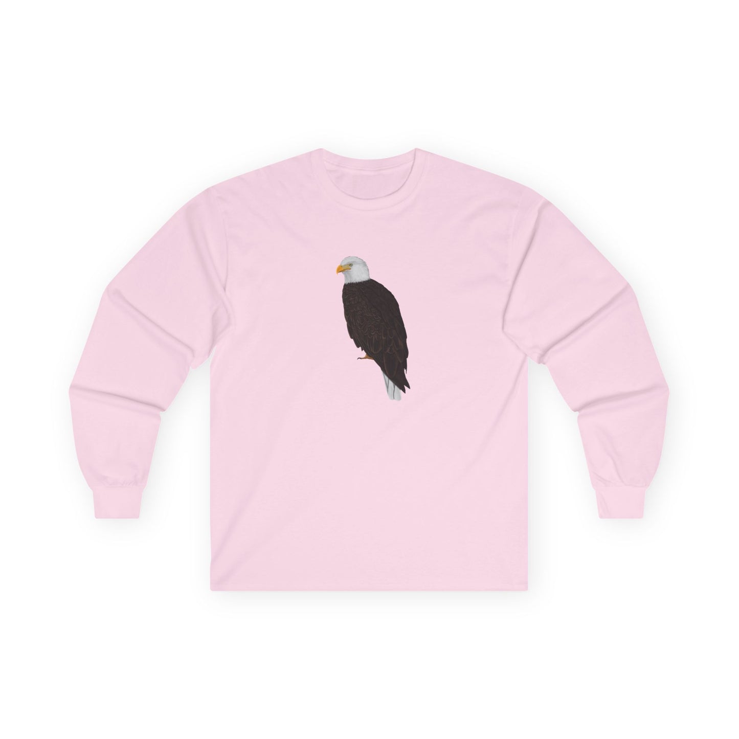 Bald Eagle Birding & Birdwatching Bird Cotton Long Sleeve T-Shirt