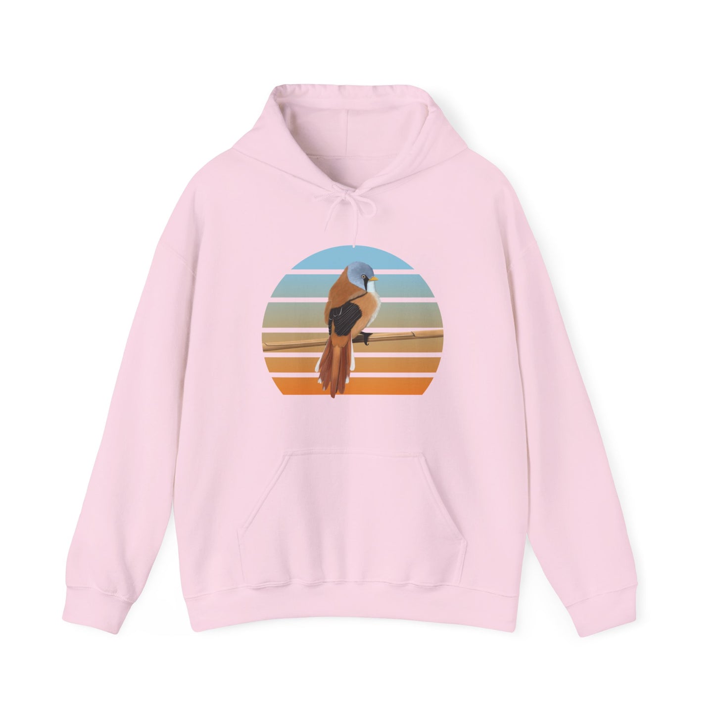 Bearded Reedling Bird Hoodie