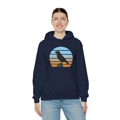 Western Jackdaw Bird Hoodie