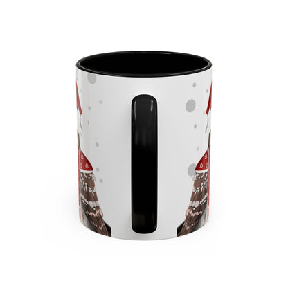 Owl Christmas Bird Coffee Mug