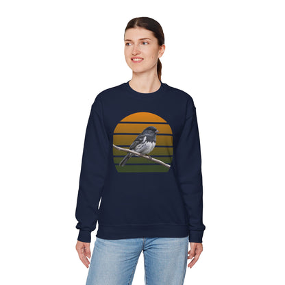 Dark-Eyed Junco Sweatshirt | Cozy Winter Birder Pullover | Snow Bird Crewneck Gift