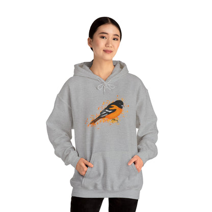 Baltimore Oriole Bird Unisex Hoodie - jz.birds