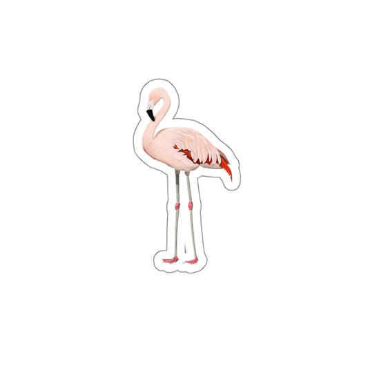 Flamingo Bird Kiss-Cut Sticker