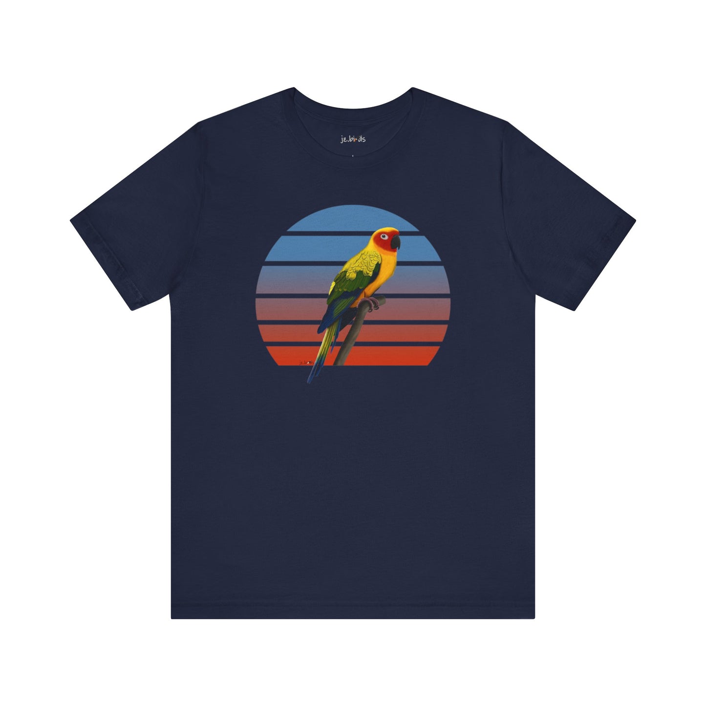 Sun Conure Birdwatcher Bird T-Shirt