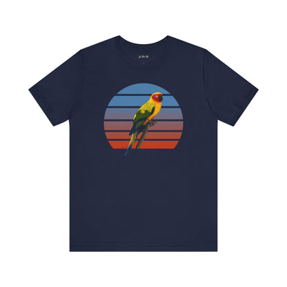 Sun Conure Birdwatcher Bird T-Shirt