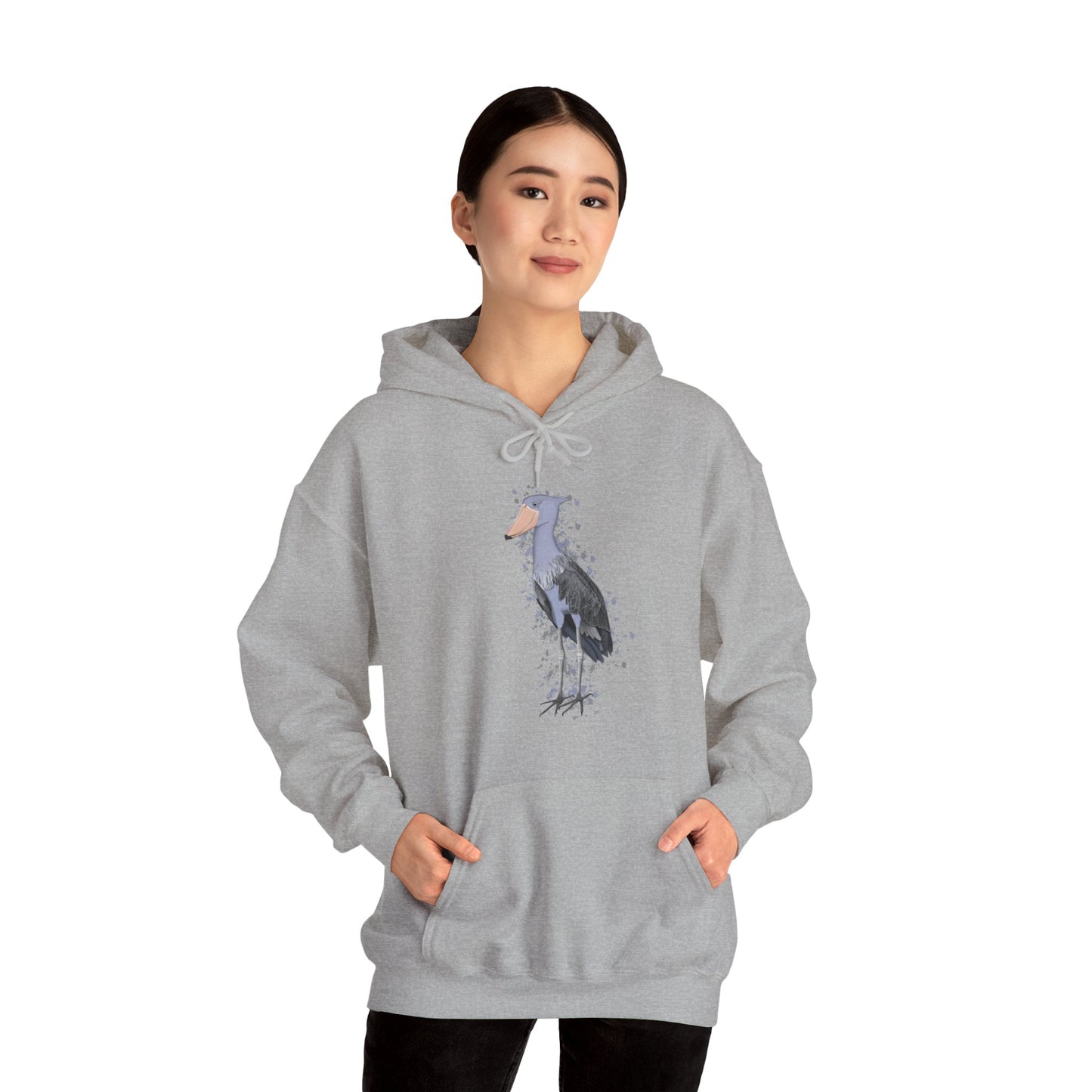 Shoebill Bird Unisex Hoodie - jz.birds