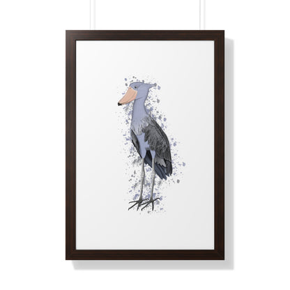 Shoebill Bird Framed Poster