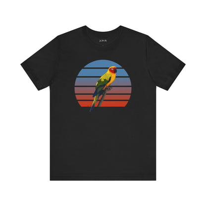 Sun Conure Birdwatcher Bird T-Shirt